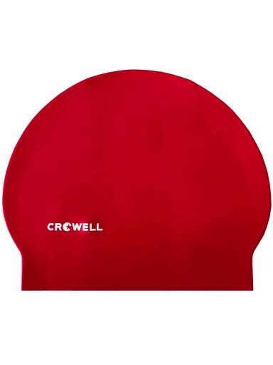 Crowell Atol latekso plaukimo kepuraitė, raudona, kol.4 Crowell Atol latekso plaukimo kepuraitė, raudona, kol.4