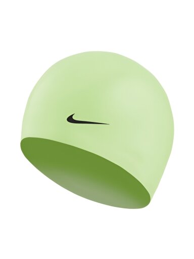 Nike Solid Silicone Barely Volt plaukimo čepetis žalias 93060-740 OS