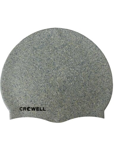 Crowell Recycling Pearl silikoninė plaukimo kepuraitė, sidabrinė, 2 spalva Crowell Recycling Pearl silikoninė plaukimo kepuraitė, sidabrinė, 2 spalva