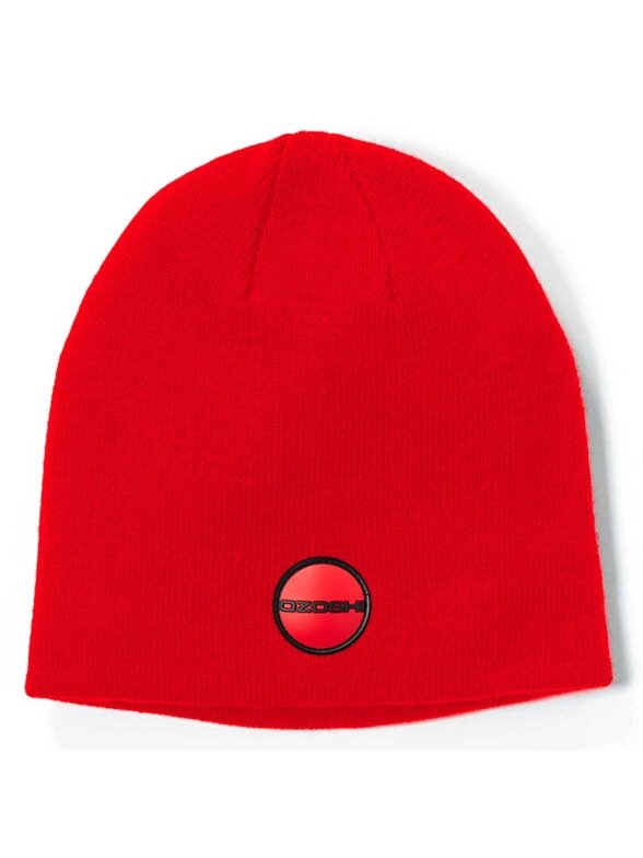 Ozoshi Hanako Classic Beanie raudona OWH20CB004 Ozoshi Hanako Classic Beanie raudona OWH20CB004