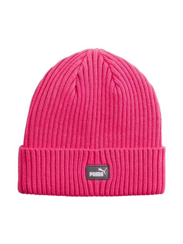Puma Classic Cuff Beanie žieminė kepurė rožinė Puma Classic Cuff Beanie žieminė kepurė rožinė
