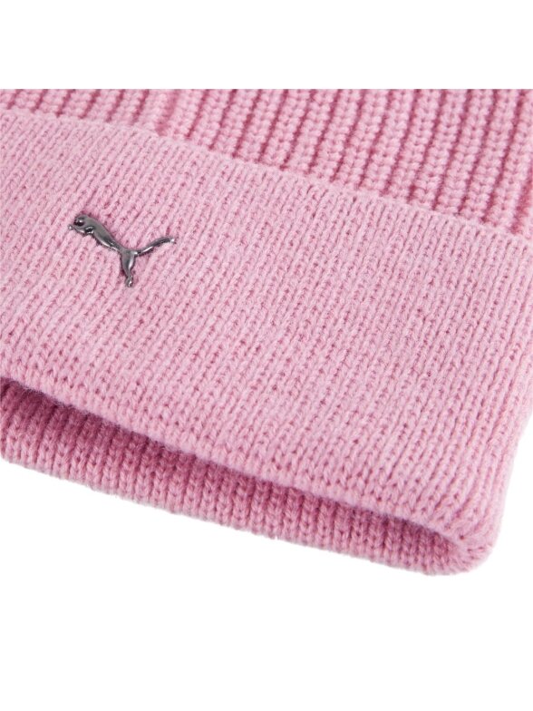 Puma Metal Cat Beanie šilta kepurė šviesiai rožinė 2