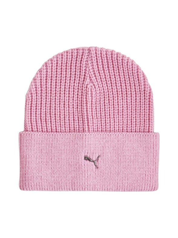 Puma Metal Cat Beanie kepurė rožinė 26404 05 Puma Metal Cat Beanie kepurė rožinė 26404 05