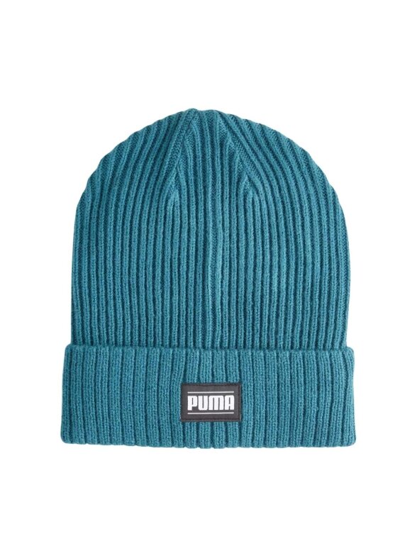 Puma Ribbed Classic Cuff Beanie žieminė kepurė turkiška 024038 11 Puma Ribbed Classic Cuff Beanie žieminė kepurė turkiška 024038 11