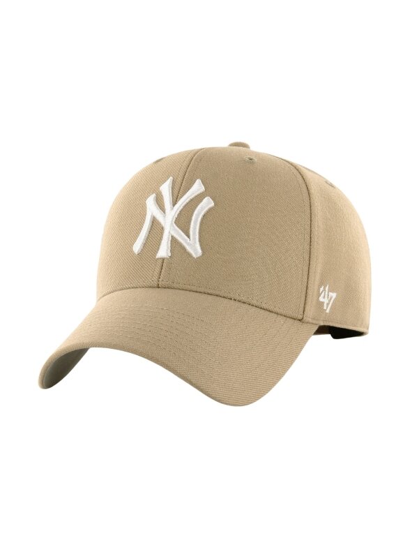 Kepurė su snapeliu '47 New York Yankees Wool All tamsi bėžo spalva B-MVP17WBV-KHB Kepurė su snapeliu '47 New York Yankees Wool All tamsi bėžo spalva B-MVP17WBV-KHB