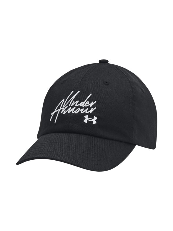 Under Armour Sportstyle Adj OSFM moterims juoda kepurė su snapeliu 1