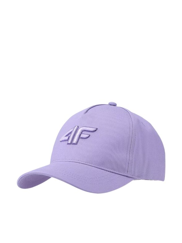4F vaikiška kepurė su snapeliu U388 violetinė 4FJWSS25ACABU388 51S
