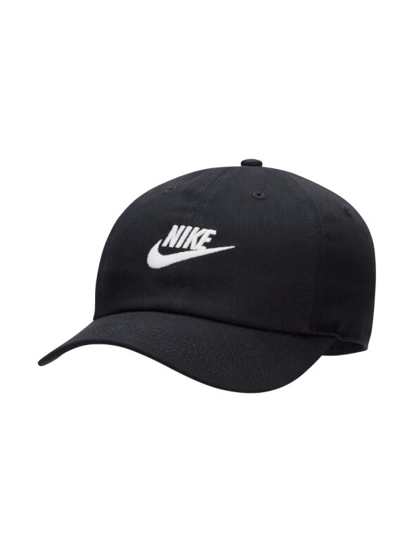 Nike Club kepurė su snapeliu vaikams juoda FB5063 010