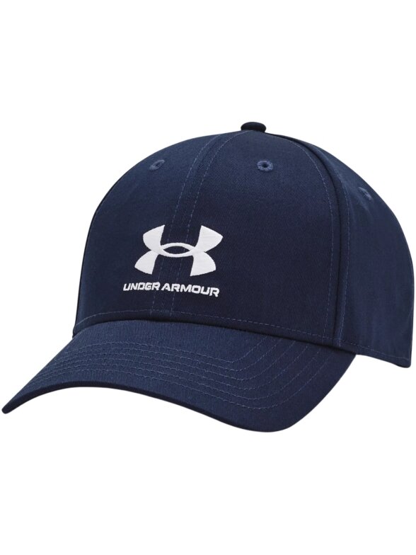 Vyriška „Under Armour“ firminė Lockup Adj OSFM beisbolo kepuraitė, tamsiai mėlyna 1381645 410 1 Vyriška „Under Armour“ firminė Lockup Adj OSFM beisbolo kepuraitė, tamsiai mėlyna 1381645 410 1
