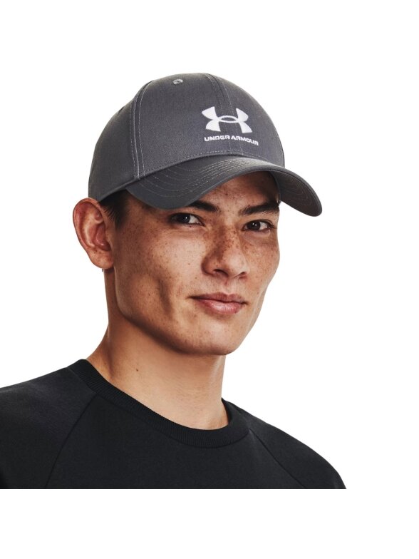 Under Armour firmed Lockup Adj OSFM vyrų beisbolo kepuraitė pilka 1381645 012 1 Under Armour firmed Lockup Adj OSFM vyrų beisbolo kepuraitė pilka 1381645 012 1