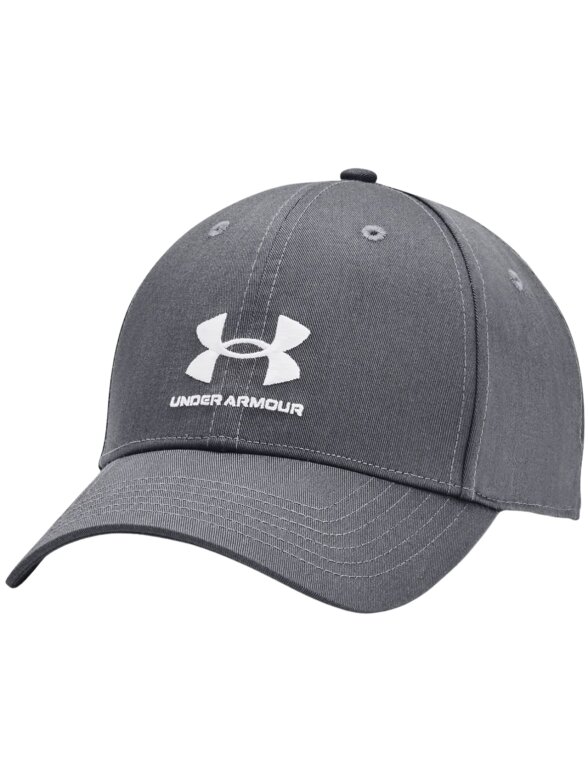 Under Armour firmed Lockup Adj OSFM vyrų beisbolo kepuraitė pilka 1381645 012 3 Under Armour firmed Lockup Adj OSFM vyrų beisbolo kepuraitė pilka 1381645 012 3