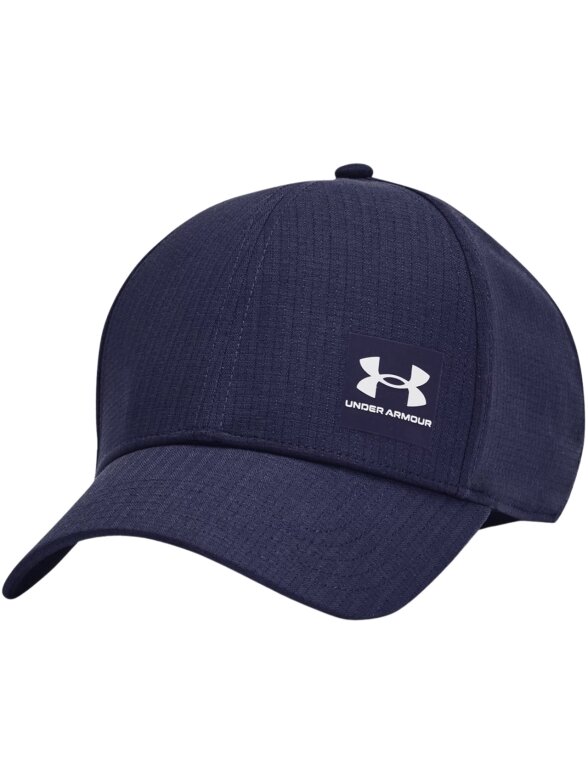 Vyriška beisbolo kepuraitė Under Armour Iso-Chill Armourvent Adj OSFM tamsiai mėlyna 1383440 410 Vyriška beisbolo kepuraitė Under Armour Iso-Chill Armourvent Adj OSFM tamsiai mėlyna 1383440 410