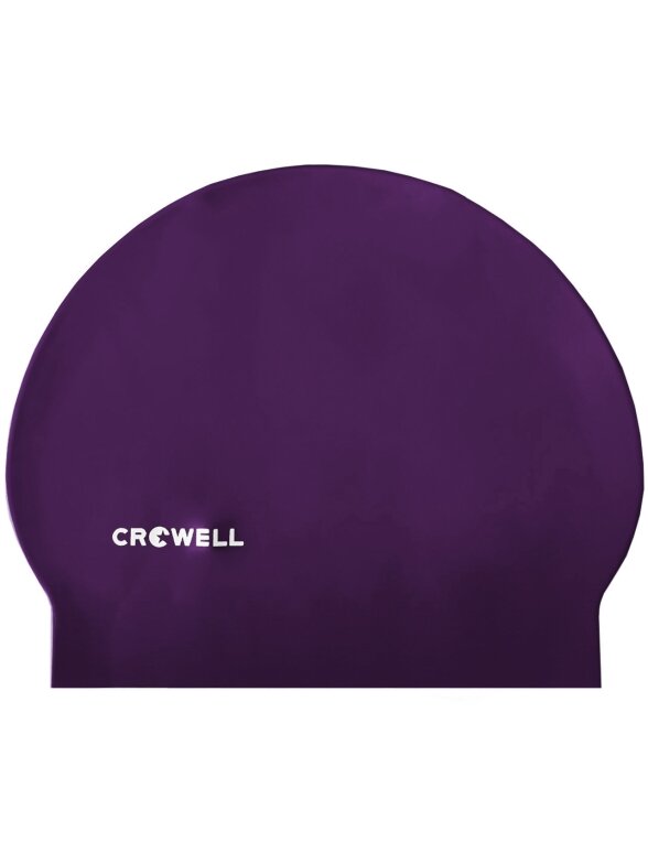 Crowell Atol latekso plaukimo kepuraitė, violetinė, 9 stulp