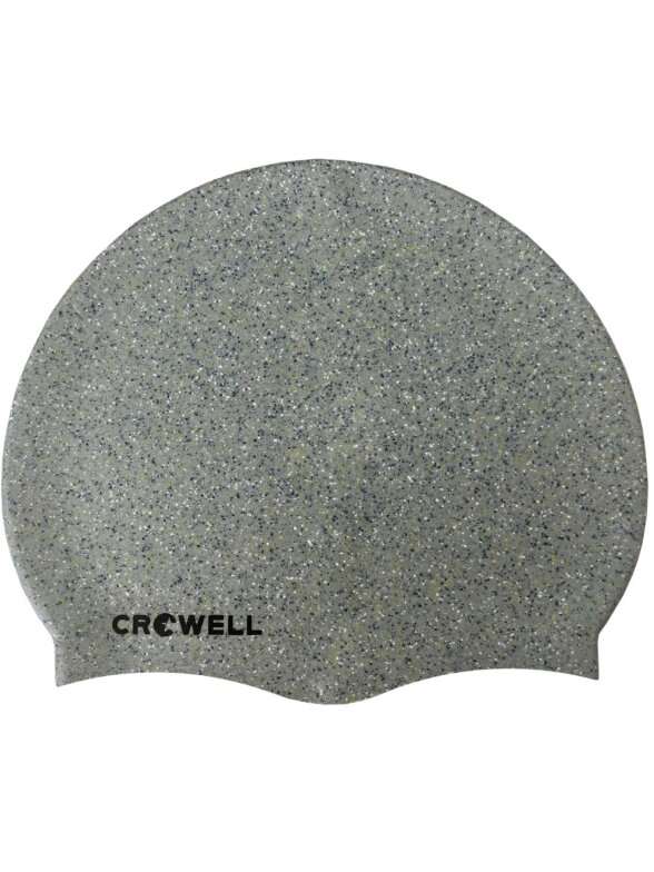 Crowell Recycling Pearl silikoninė plaukimo kepuraitė, sidabrinė, 2 spalva Crowell Recycling Pearl silikoninė plaukimo kepuraitė, sidabrinė, 2 spalva