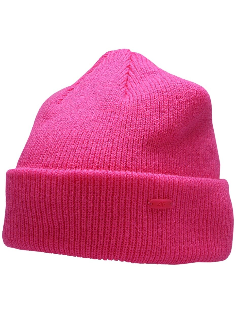 Moteriška kepurė 4F fuksijos neoninė H4Z22 CAD006 55N Moteriška kepurė 4F fuksijos neoninė H4Z22 CAD006 55N