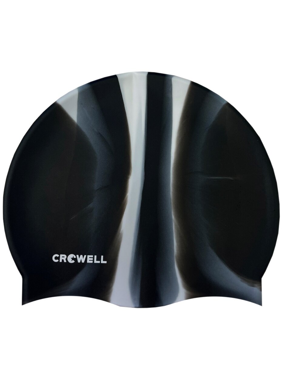 Crowell Multi Flame silikoninis plaukimo kepuraitė juodai pilka kol.11 Crowell Multi Flame silikoninis plaukimo kepuraitė juodai pilka kol.11