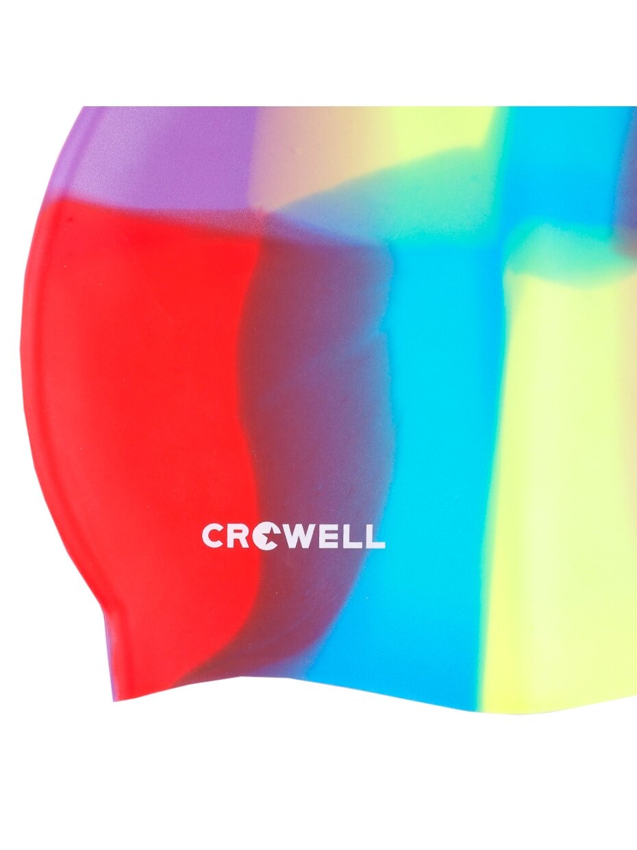 Crowell Multi Flame silikoninė plaukimo kepuraitė, 10 spalvos 1