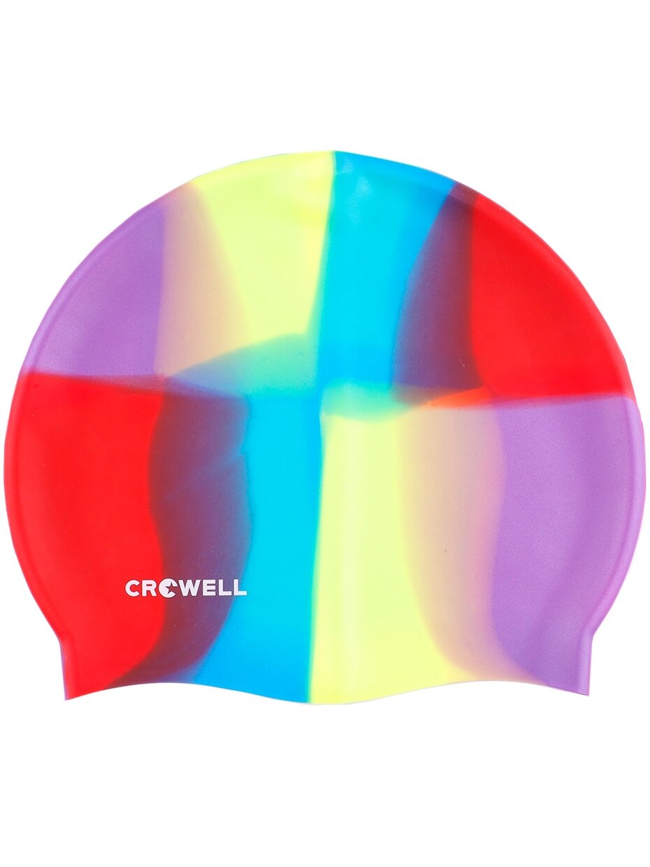 Crowell Multi Flame silikoninė plaukimo kepuraitė, 10 spalvos