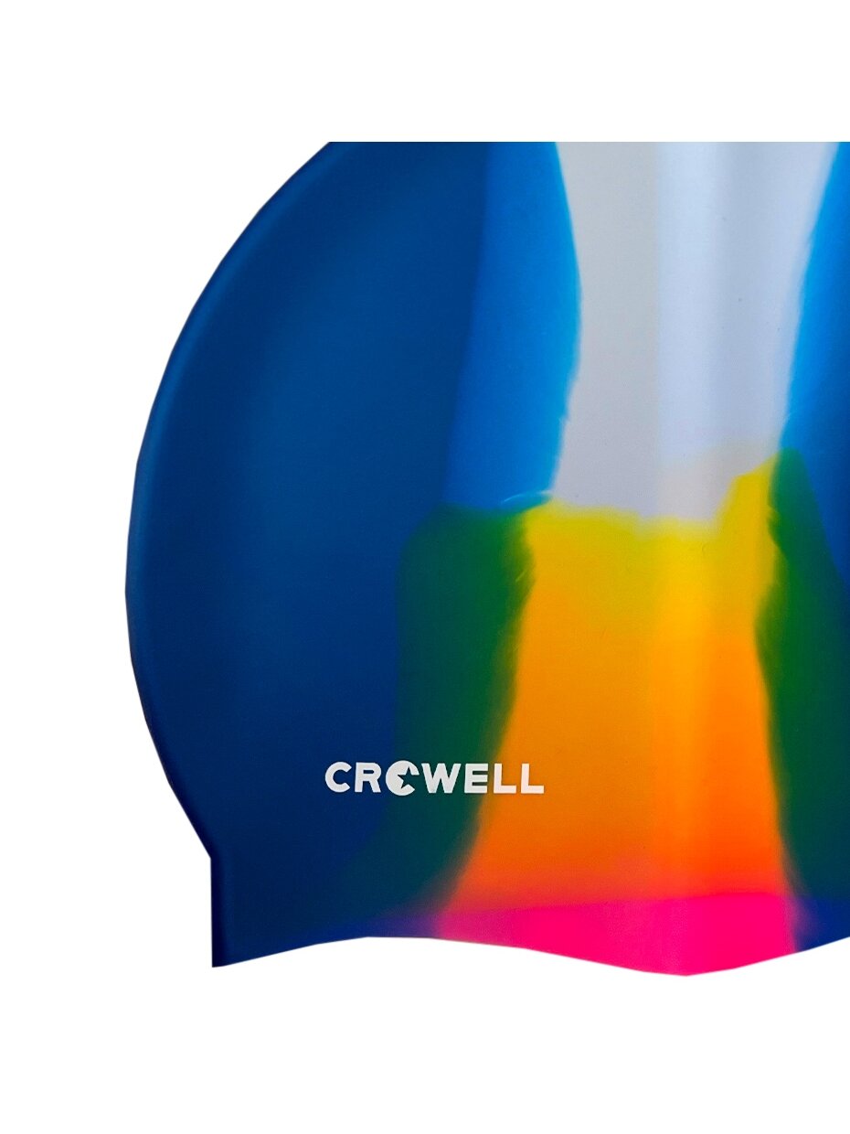 Crowell Multi Flame silikoninė plaukimo kepuraitė, 14 spalvos 1 Crowell Multi Flame silikoninė plaukimo kepuraitė, 14 spalvos 1
