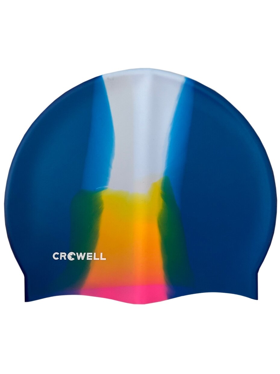 Crowell Multi Flame silikoninė plaukimo kepuraitė, 14 spalvos Crowell Multi Flame silikoninė plaukimo kepuraitė, 14 spalvos