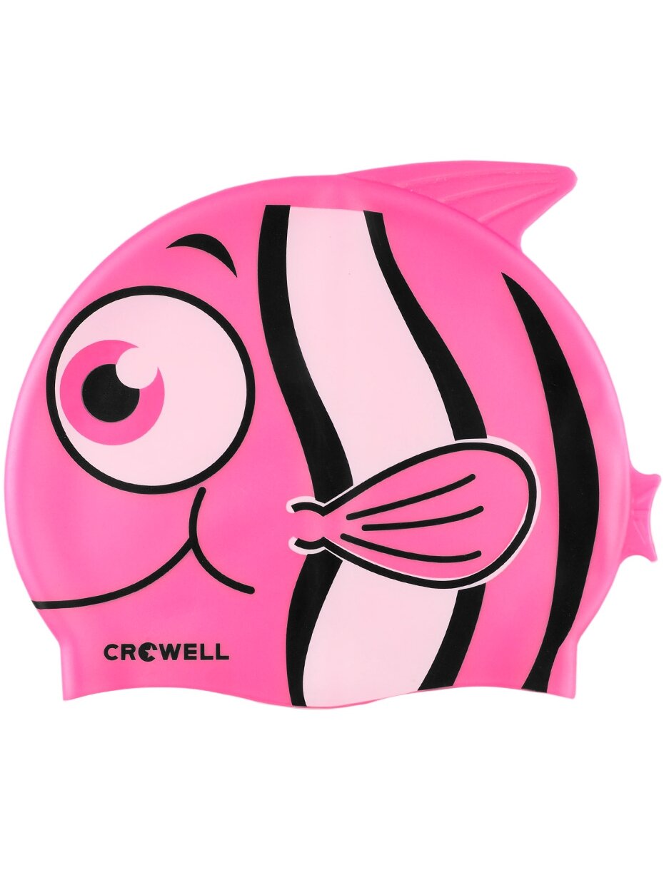 Crowell Nemo Jr silikoninė plaukimo kepuraitė vaikams, rožinė