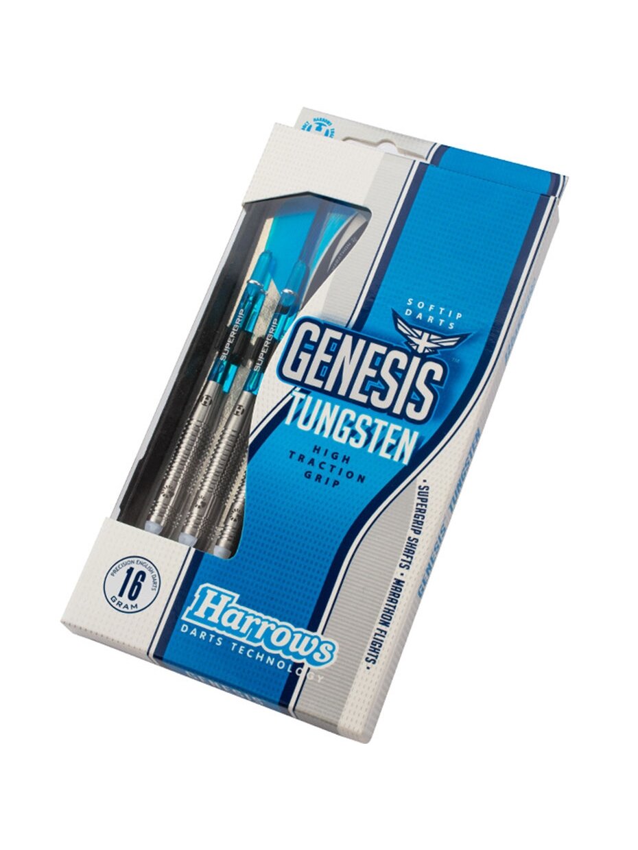 Darts Harrows Genesis Softip smiginis 3 vnt. 16 g 2 Darts Harrows Genesis Softip smiginis 3 vnt. 16 g 2