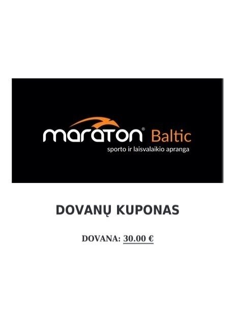 Dovanų kuponas 30 Eur