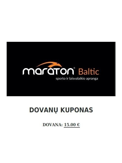 Dovanų kuponas 15 Eur