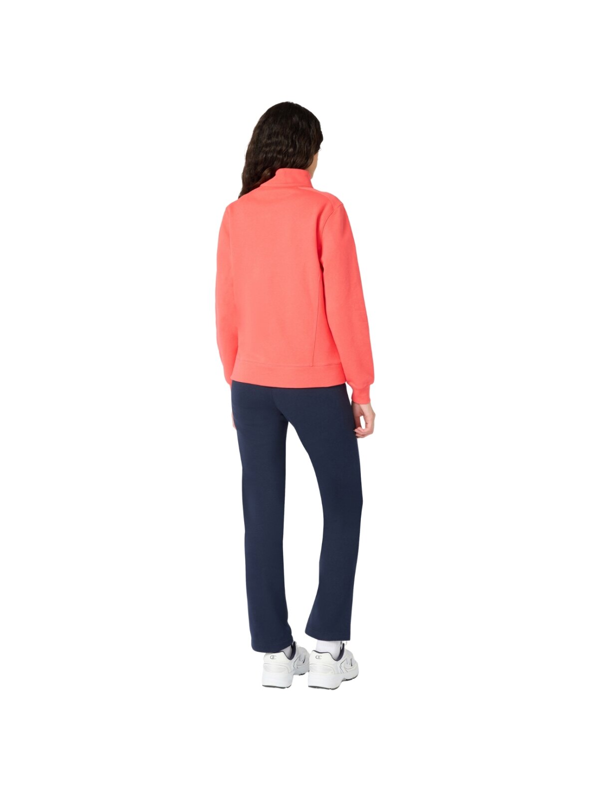 Champion Full Zip Suit moteriškas sportinis kostiumas oranžinės ir tamsiai mėlynos spalvos 118289 RS073 2 Champion Full Zip Suit moteriškas sportinis kostiumas oranžinės ir tamsiai mėlynos spalvos 118289 RS073 2