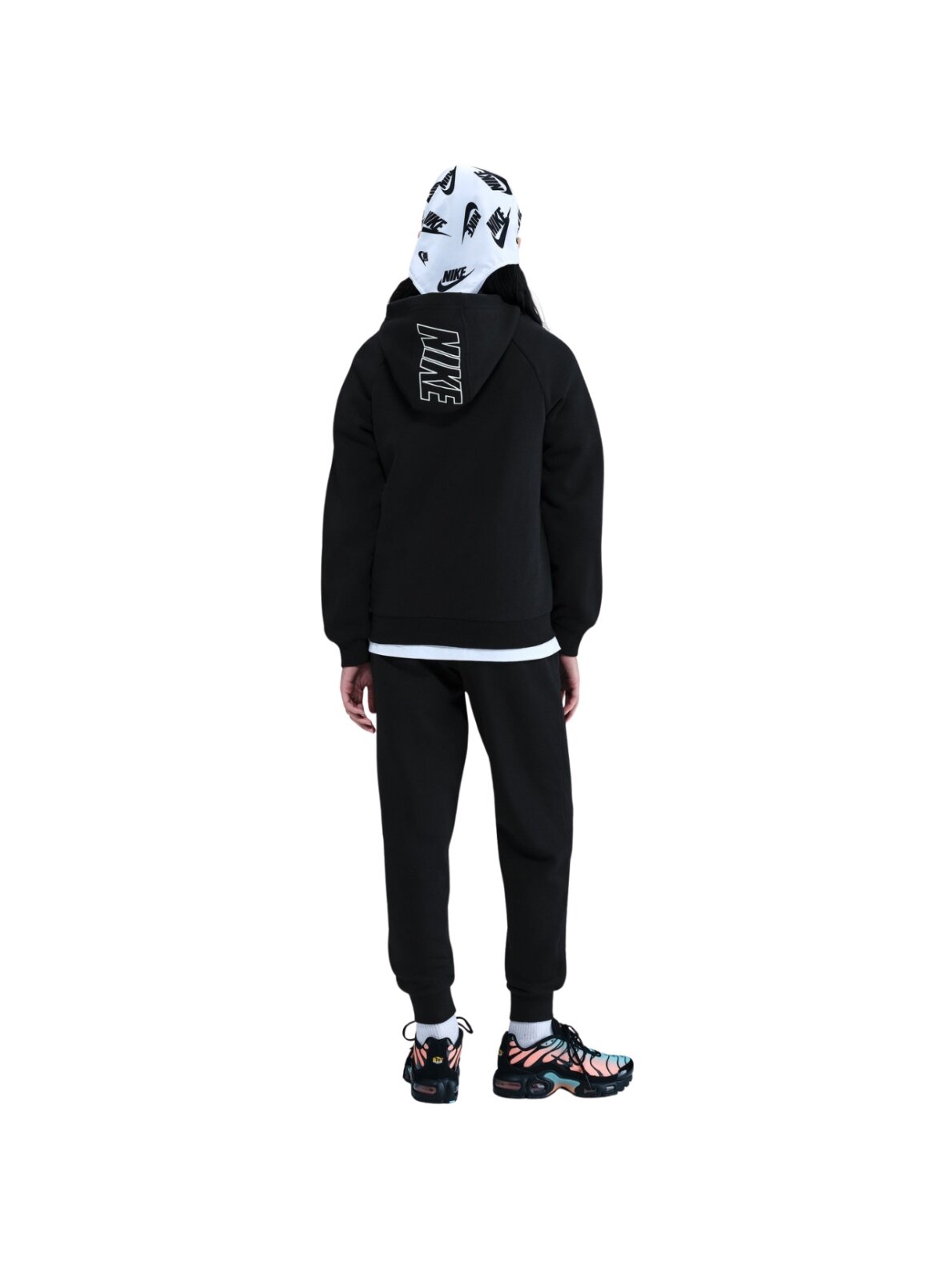 Nike Sportswear Club Fleece vaikiškas treningas juodas HQ9318 010 1