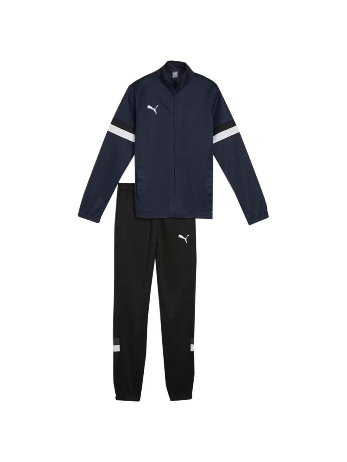 Puma Team Rise treningas vaikams, tamsiai mėlynas ir juodas 658655 06 Puma Team Rise treningas vaikams, tamsiai mėlynas ir juodas 658655 06