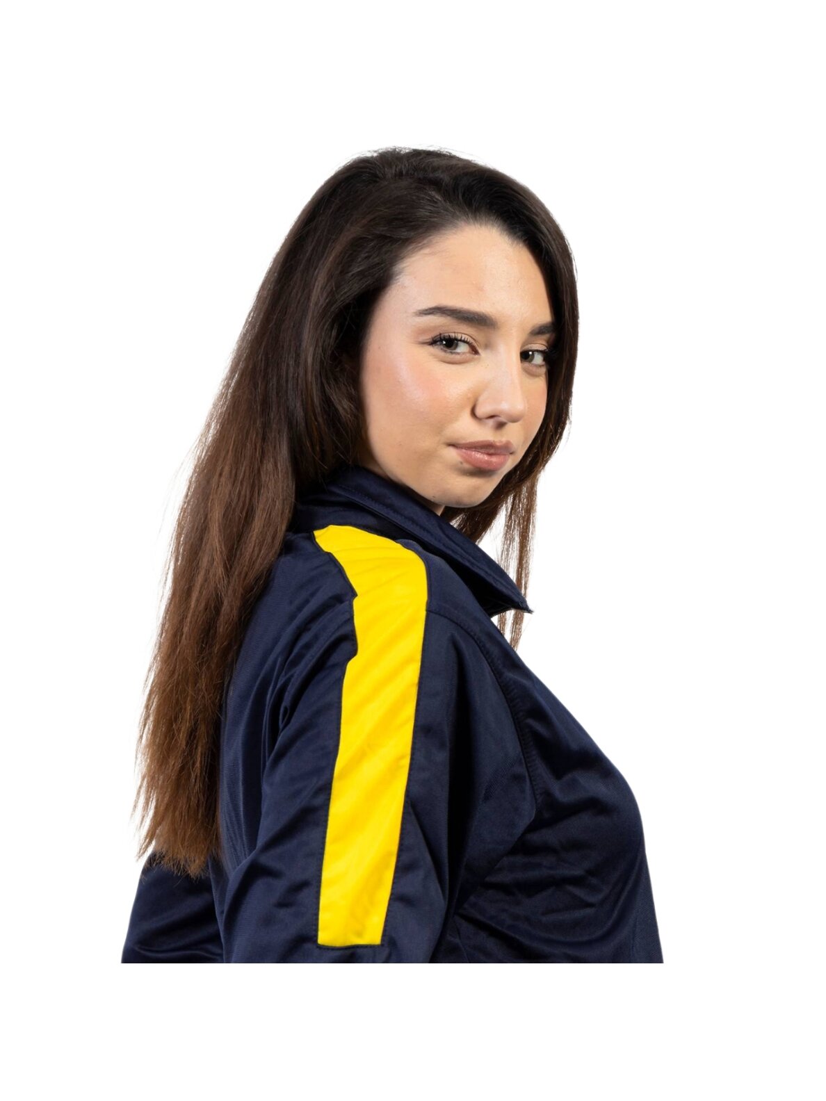 Givova Tuta Revolution sportinis kostiumas vyrams tamsiai mėlynas-geltonas TR033 0407 3