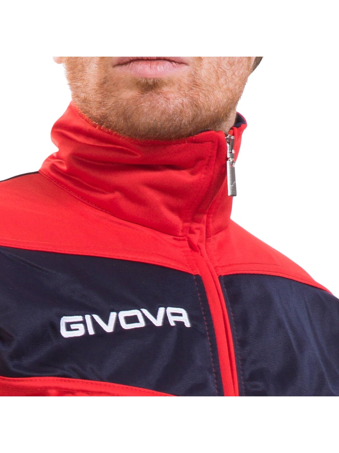Givova Tuta Visa sportinis kostiumas raudonas ir tamsiai mėlynas TR018 1204 3 Givova Tuta Visa sportinis kostiumas raudonas ir tamsiai mėlynas TR018 1204 3