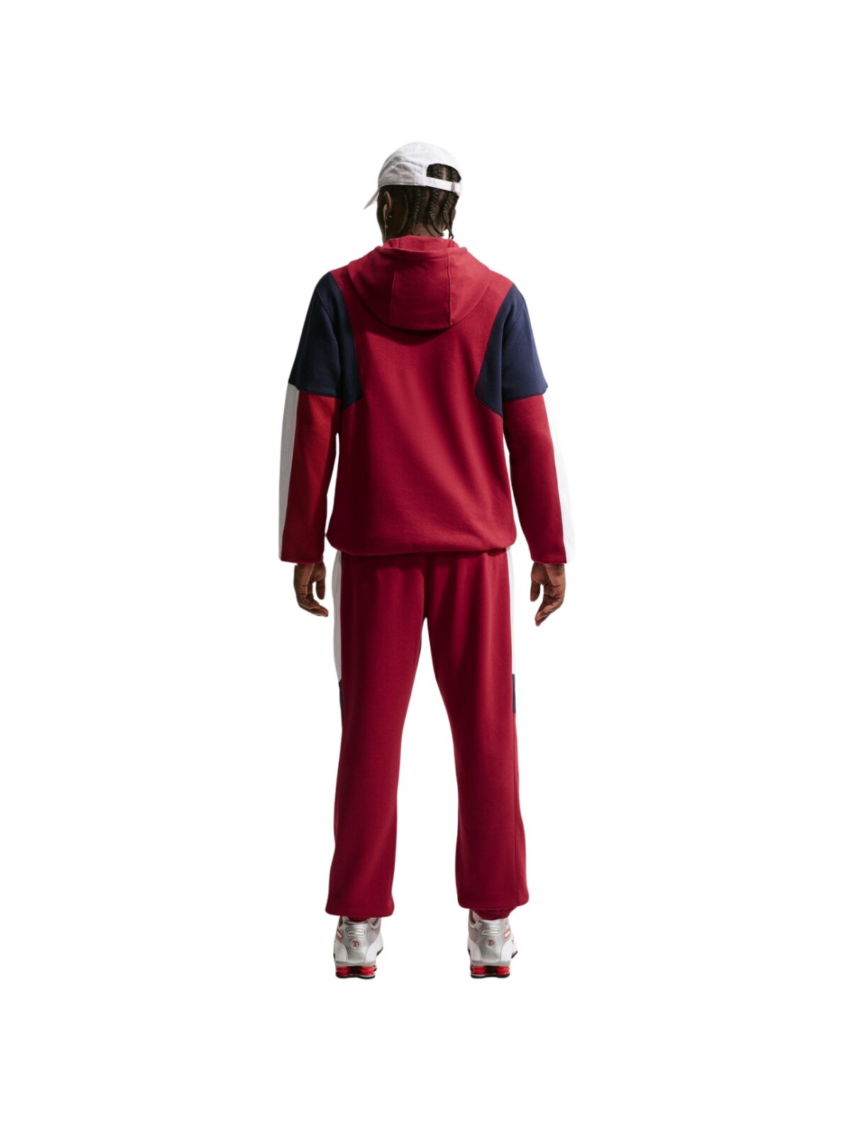 Vyriškas sportinis kostiumas Nike Sportswear Club bordo HV1165 613 1 Vyriškas sportinis kostiumas Nike Sportswear Club bordo HV1165 613 1