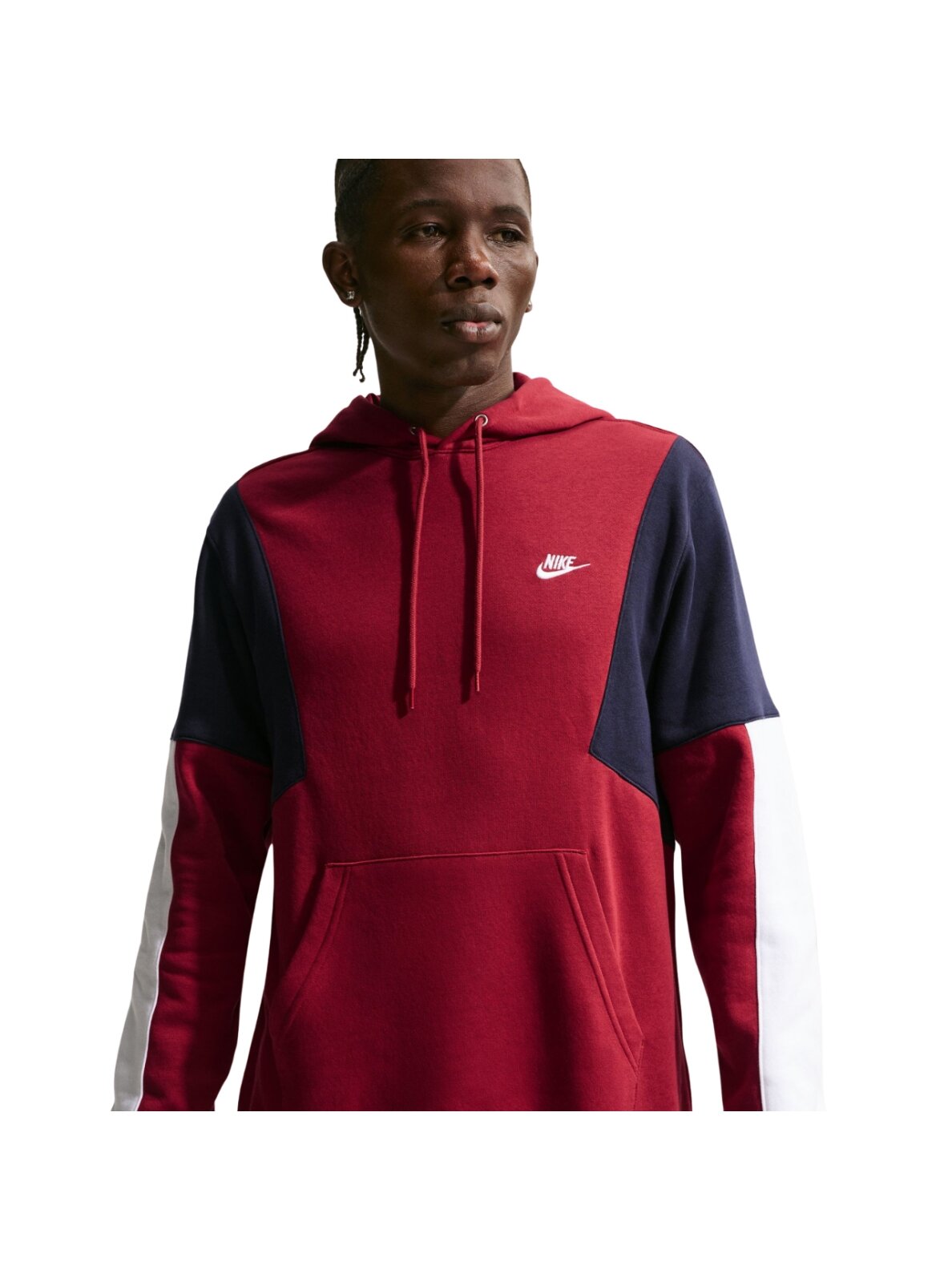 Vyriškas sportinis kostiumas Nike Sportswear Club bordo HV1165 613 4 Vyriškas sportinis kostiumas Nike Sportswear Club bordo HV1165 613 4