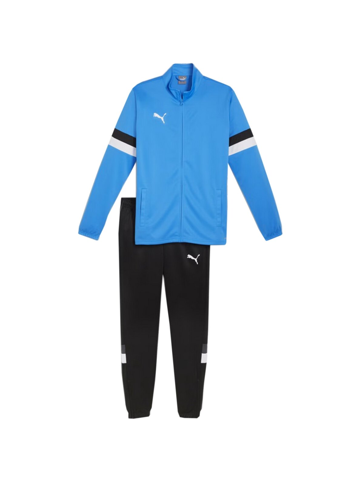 Puma Team Rise vyriškas treningas mėlynos ir juodos spalvos 658653 02 Puma Team Rise vyriškas treningas mėlynos ir juodos spalvos 658653 02