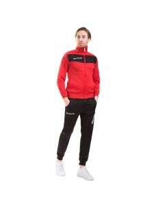 Givova Tuta Visa sportinis kostiumas raudonos ir juodos spalvos TR018 1210