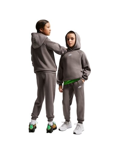 Nike Sportswear Club Fleece sportiniai kostiumai vaikams, pilki HQ9318 289