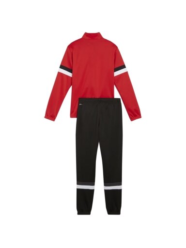 Puma Team Rise vaikiškas treningas raudonos ir juodos spalvos 658655 01