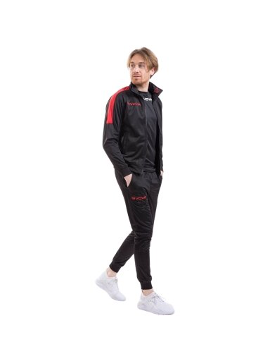 Givova Tuta Revolution sportinis kostiumas juodos ir raudonos spalvos TR033 1012