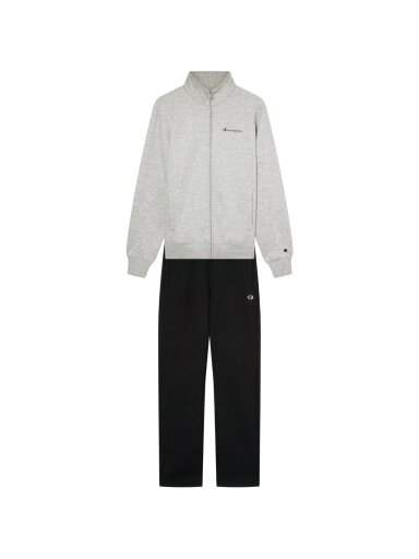 Vyriškas sportinis kostiumas Champion Sweatsuit juodos ir pilkos spalvos 221786 EM021