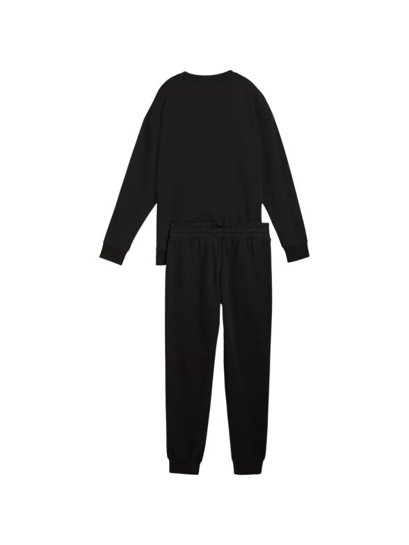 Puma Relaxed Sweat Suit sportinis kostiumas moterims juodas 691900 01 2 Puma Relaxed Sweat Suit sportinis kostiumas moterims juodas 691900 01 2