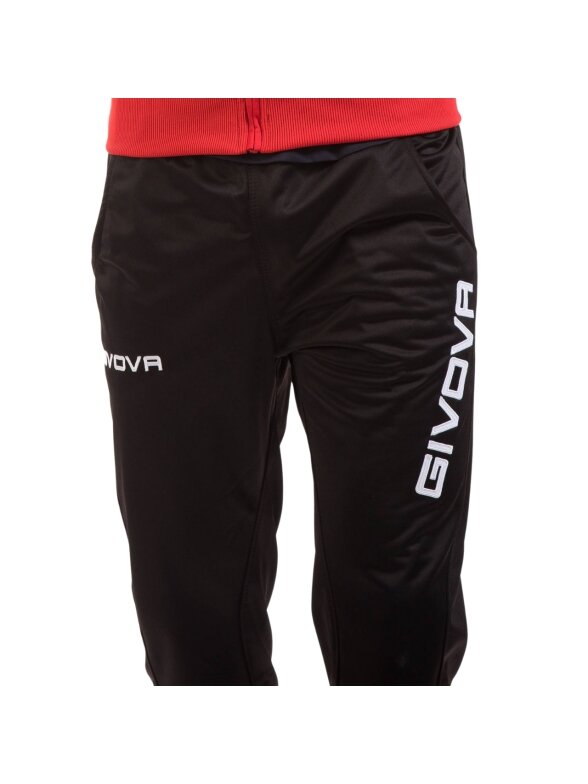 Givova Tuta Visa Triacetato sportinis kostiumas raudonas ir juodas TR018 1210 3