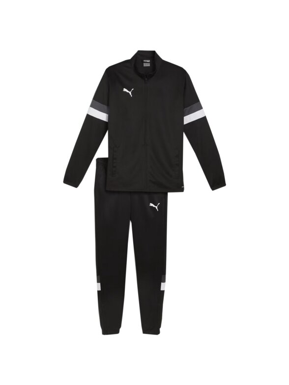 Puma Team Rise vyriškas sportinis kostiumas juodas 658653 03 Puma Team Rise vyriškas sportinis kostiumas juodas 658653 03