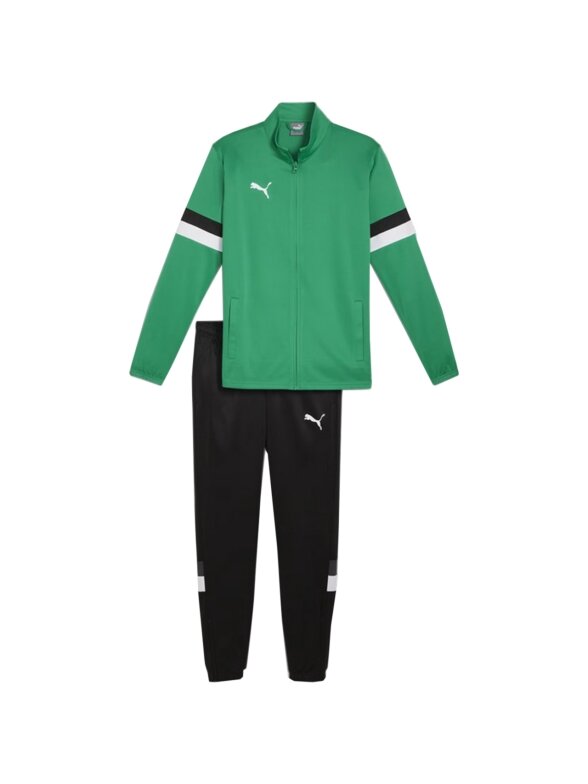Puma Team Rise vyriškas sportinis kostiumas žalias ir juodas 658653 05