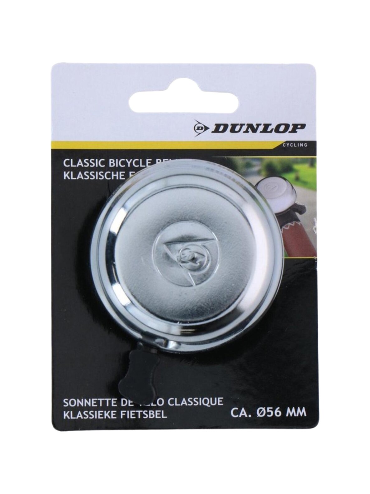 Dunlop Classic dviračio skambutis sidabrinis 56 mm 475875 1 Dunlop Classic dviračio skambutis sidabrinis 56 mm 475875 1