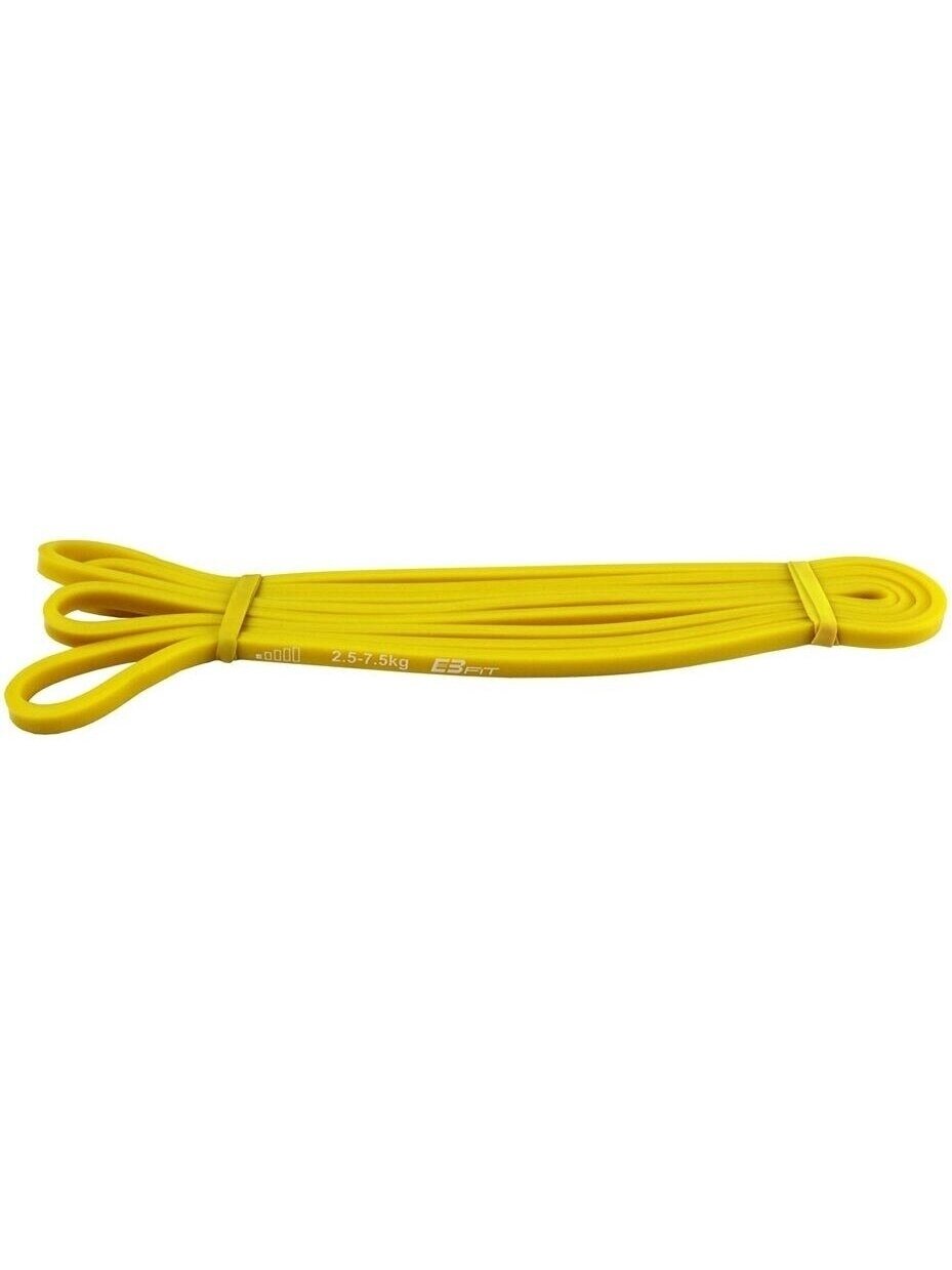 EB FIT Atsparumo juosta Power Band 2,5-7,5 kg geltona 1003849 EB FIT Atsparumo juosta Power Band 2,5-7,5 kg geltona 1003849