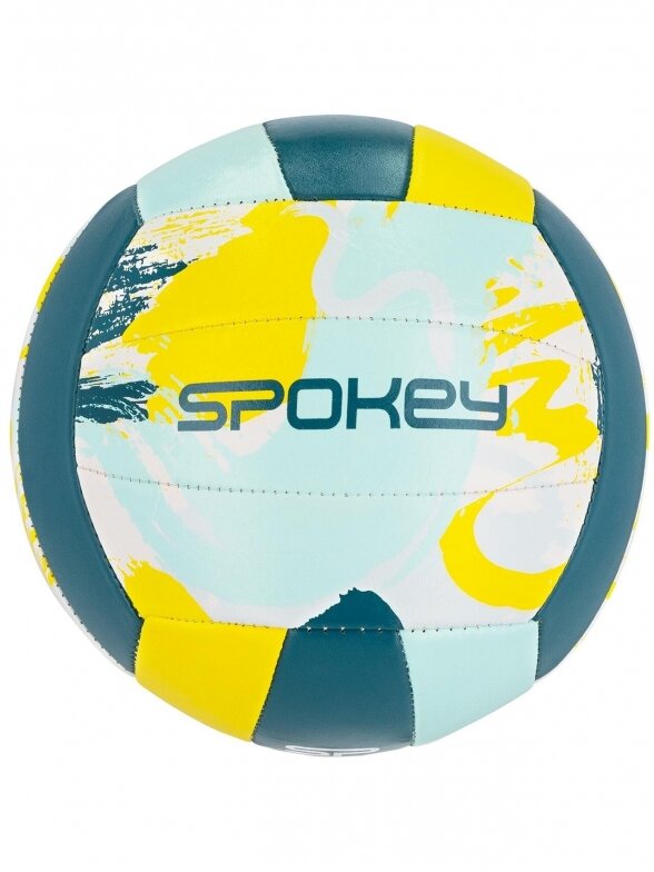 Spokey Tinklinio kamuolys geltona/žalia 942682 Spokey Tinklinio kamuolys geltona/žalia 942682