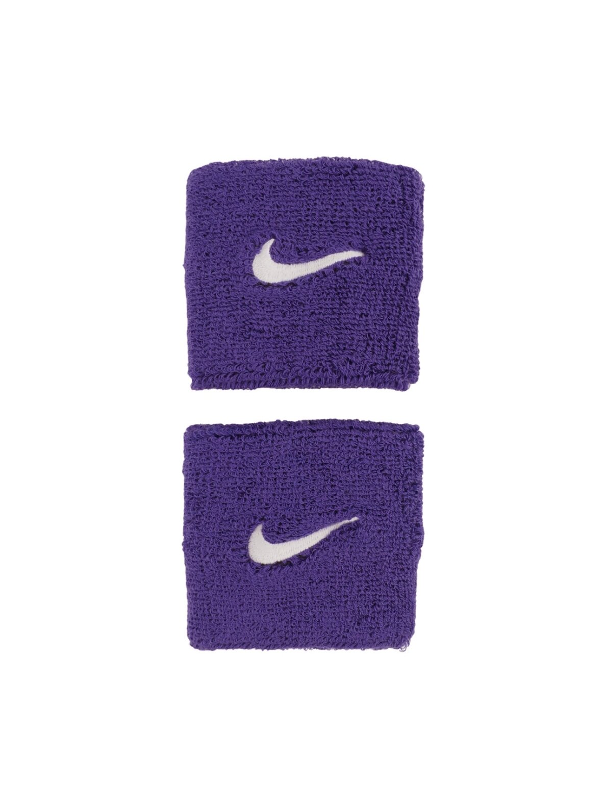 Nike Swoosh Wristbands Rankų dirželiai 2 vnt. violetiniai Nike Swoosh Wristbands Rankų dirželiai 2 vnt. violetiniai