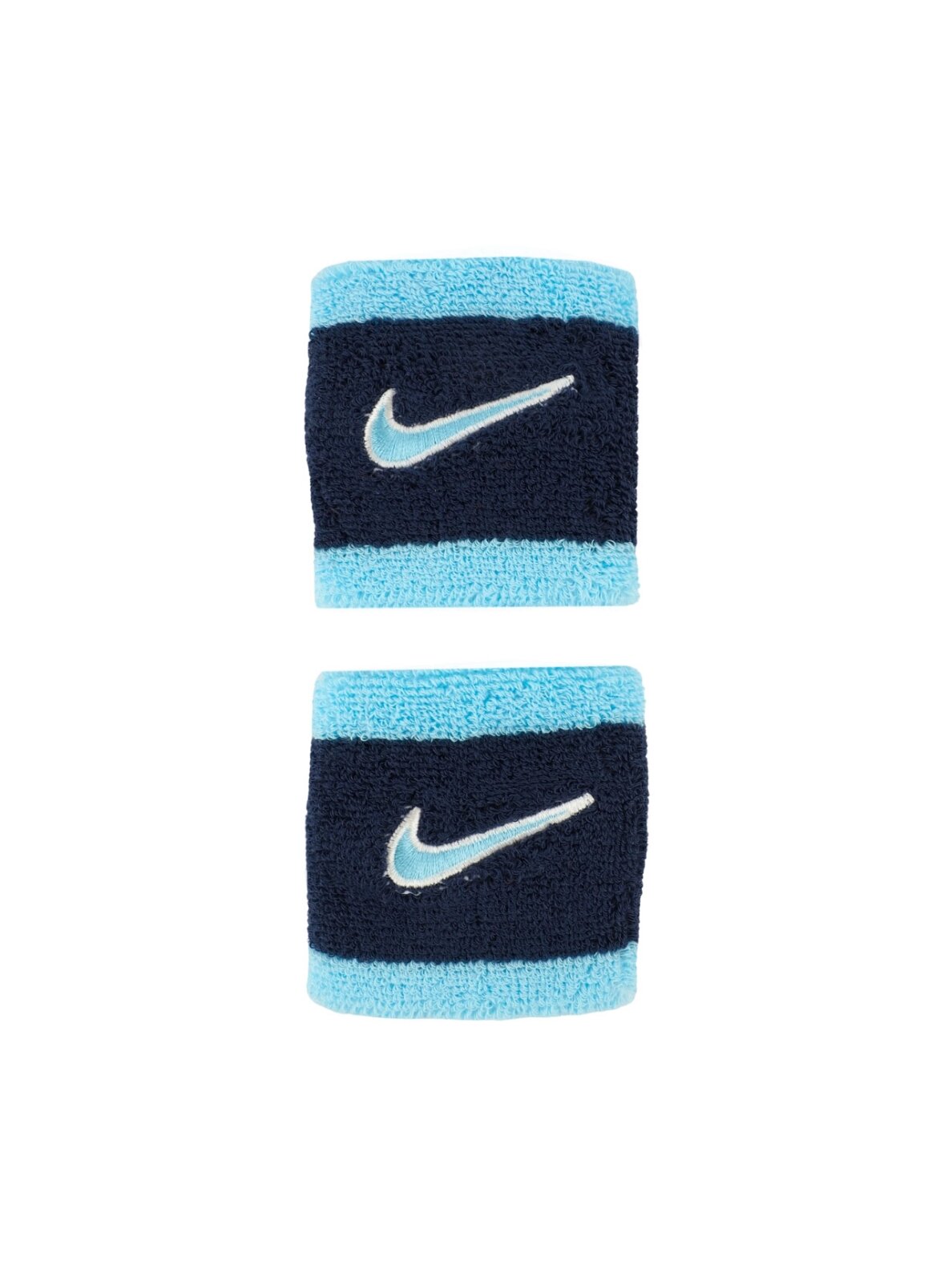 Nike Swoosh rankų juostės, 2 vnt., tamsiai mėlynos N1012405403OS Nike Swoosh rankų juostės, 2 vnt., tamsiai mėlynos N1012405403OS